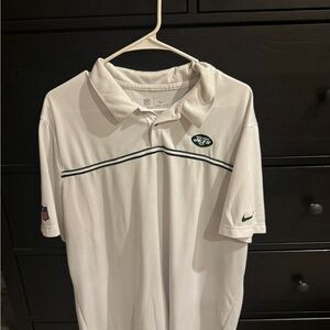 Nike x NFL Jets White Polo